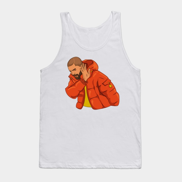 Drake Hotline Bling NO Meme Tank Top by kyokyyosei